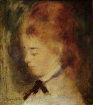 Pierre-Auguste Renoir Retrato de mujer Spain oil painting art